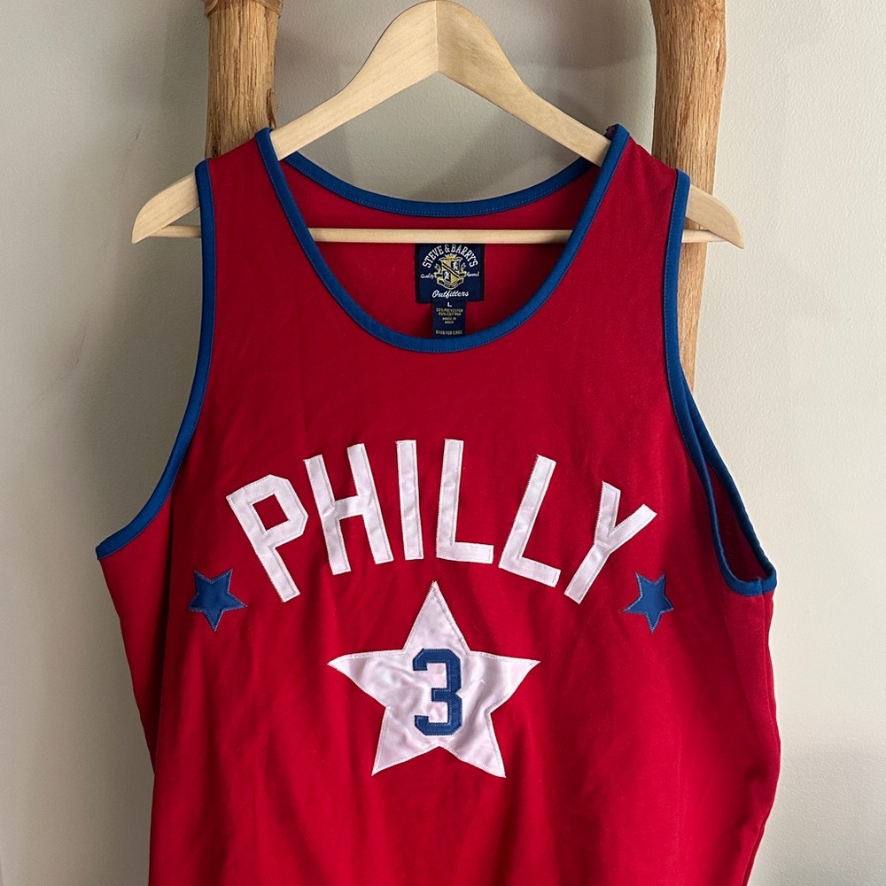 Vintage Philadelphia 76ers Iverson Jersey Tank